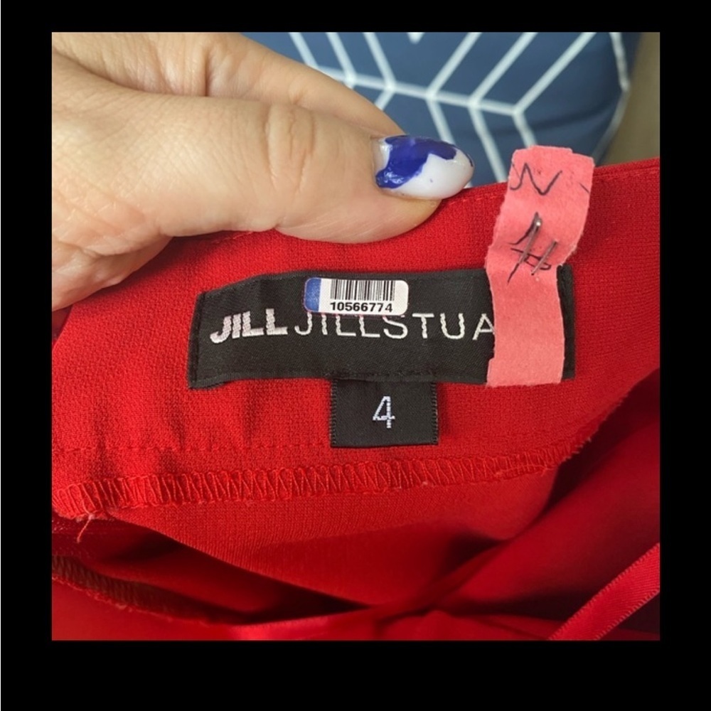 JILL JILL STUART Cutout Gown in Cardinal - Picture 4 of 7